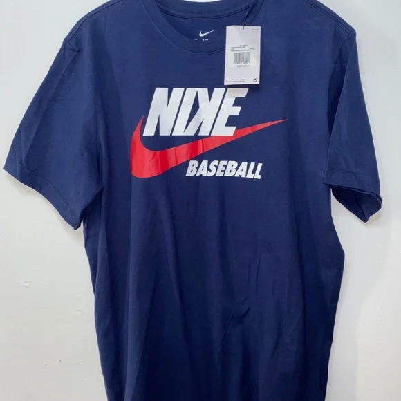 Nike Baseball T-Shirt 23186 - Picture 3 of 3
